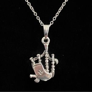 Bagpipes Necklace Musical Instruments May Be Personalized